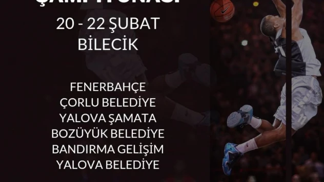 U16 Marmara Bölge Basketbol Şampiyonasına Bilecik ev sahipliği yapacak