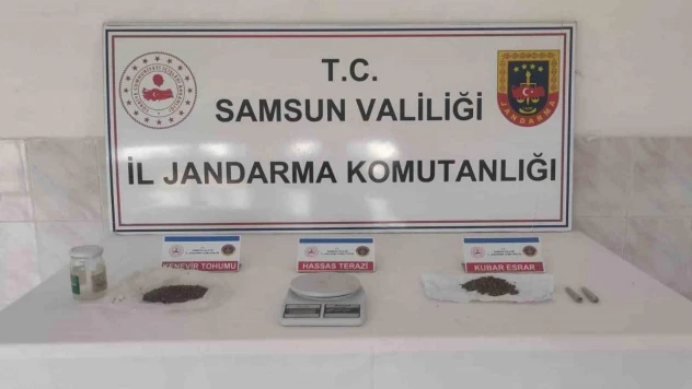 Uyuşturucuyla yakalanan şahıs gözaltına alındı