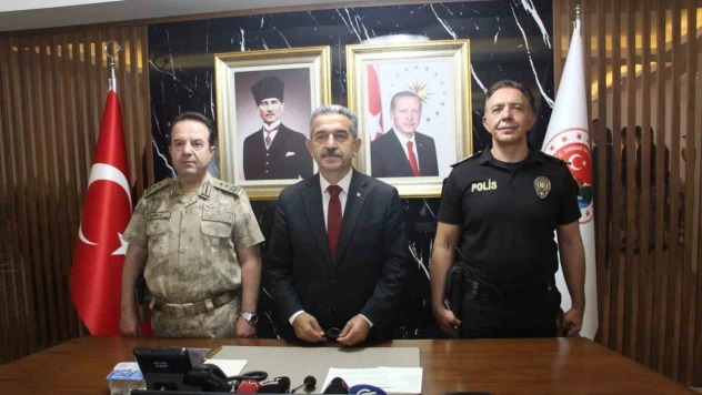 Vali Ekici: ''Şehrimizde terör örgütü mensubu bulunmamaktadır