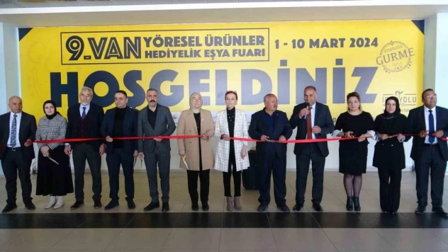 Van'da 'Yöresel Ürünler ve Hediyelik Eşya Fuarı' kapılarını ziyaretçilere açtı