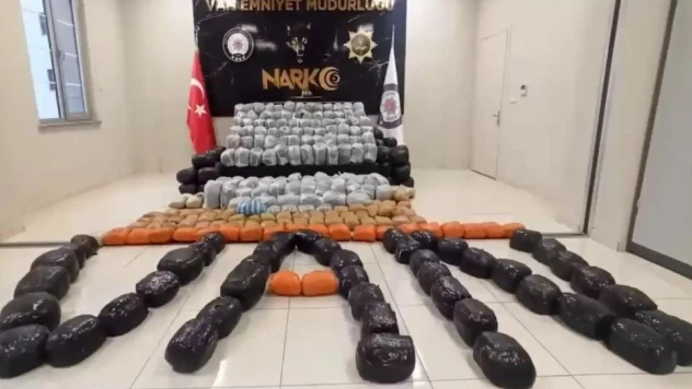 Van'da bir yılda tonlarca uyuşturucu ele geçirildi