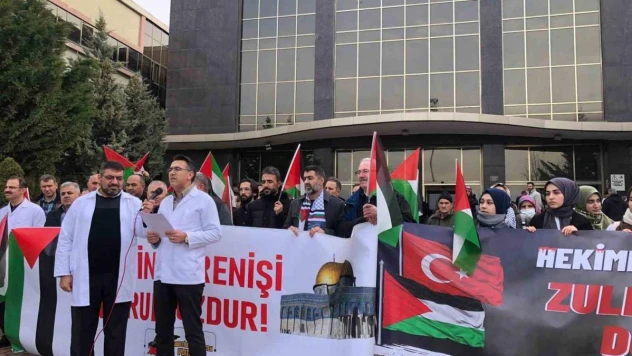 Van'da görevli hekimlerden Gazze'ye destek çağrısı