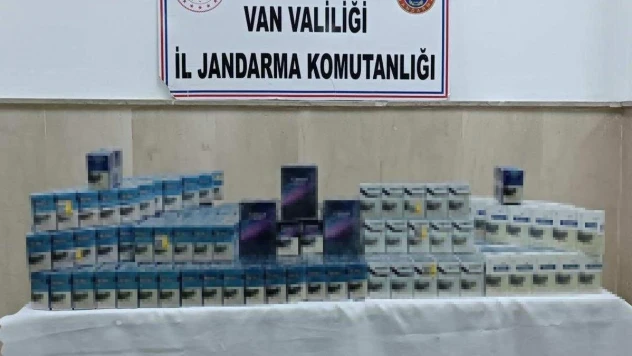 Van'da gümrük kaçağı malzemeler ele geçirildi