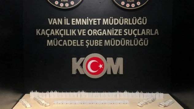 Van'da gümrük kaçakçılığı operasyonları