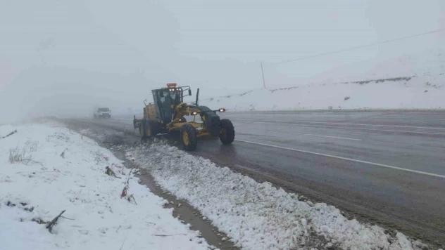 Van'da Kurubaş Geçidi'nde sis etkili oluyor