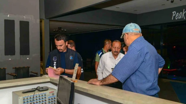 Van'daki eğlence mekânları denetlendi