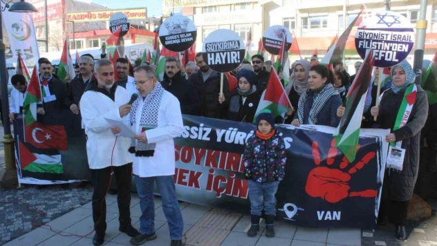 Van'daki hekimlerden sessiz protesto