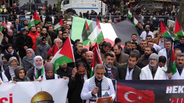 Van'daki sağlık çalışanlarından 'sessiz yürüyüş'