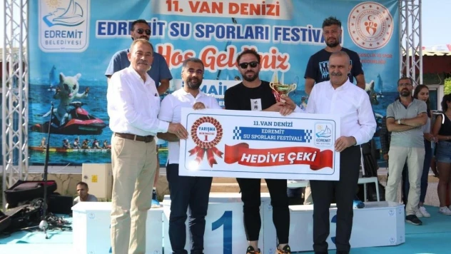 Van su sporlarına doydu