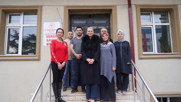 Verem savaş birimi personelleri ile bir araya geldi