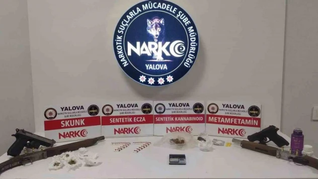 Yalova'da uyuşturucu operasyonunda 1 tutuklama