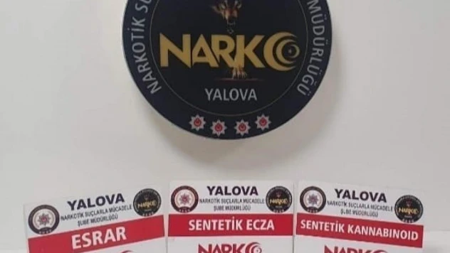 Yalova'da uyuşturucu operasyonu: 1 gözaltı