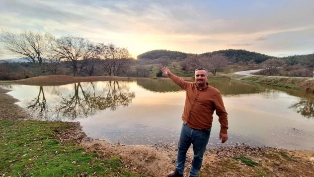 Yapılan göletler ilçenin güzelliğine güzellik kattı