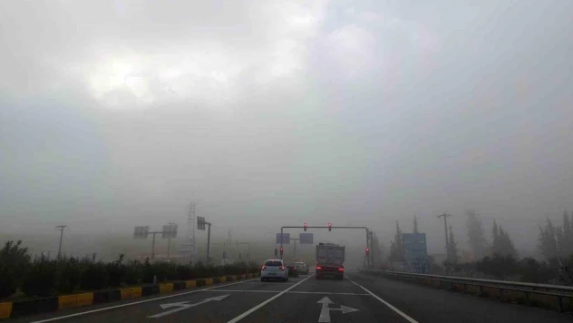 Yatağan-Çine arasında yoğun sis