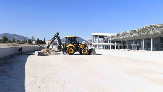 Yeni otogar inşaatında son rötuşlar yapılıyor