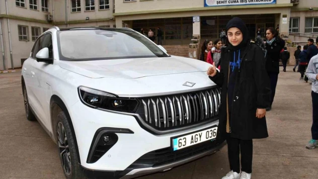 Yerli otomobil TOGG, Siverek'te öğrencilere tanıtıldı