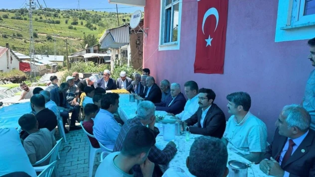 Yıldırım, Şehit Emrah Gündüz'ün mevlidine katıldı