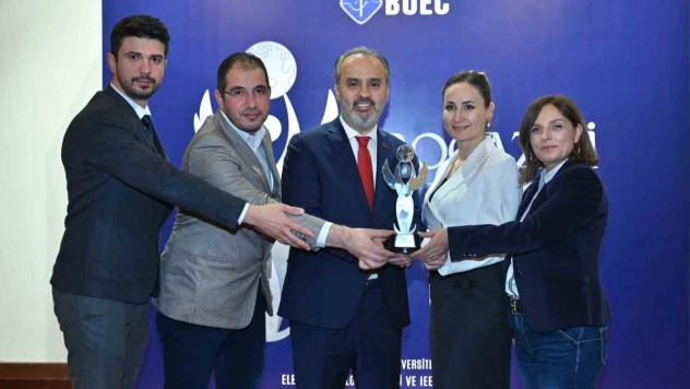 Yılın Çevreci Yerel Yönetimi ödülü Bursa'ya geldi