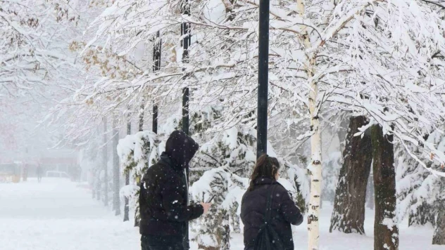 Yoğun kar yağışı uyarısı