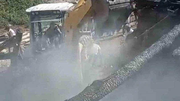 Yüksekova'da tandır evinde çıkan yangın korkuttu