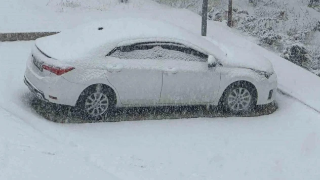 Yüksekova'da yoğun kar yağışı