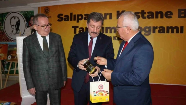 Yüzde 72 kestane oranına sahip 'Salıpazarı kestane balı' tanıtıldı