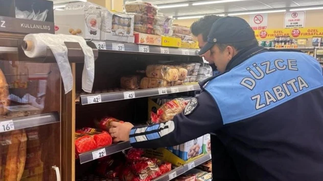 Zabıtadan market ve fırınlara denetim