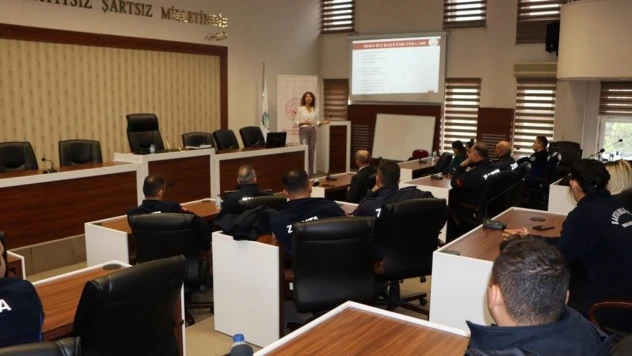 Zabıtaya 'kadına şiddet' eğitimi