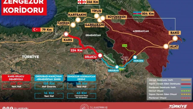 Zengezur Koridoru'nda tarihi adım