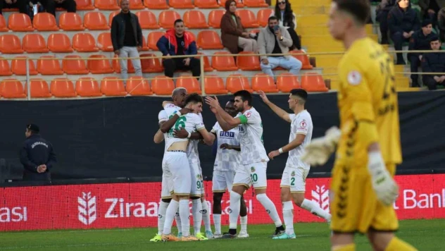 Ziraat Türkiye Kupası: Alanyaspor: 1 - Samsunspor: 0 (İlk yarı)