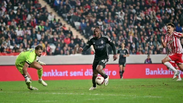 Ziraat Türkiye Kupası: Antalyaspor: 2 - Beşiktaş: 1 (Maç sonucu)