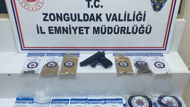 Zonguldak'ta uyuşturucu operasyonu: 4 kişi tutuklandı