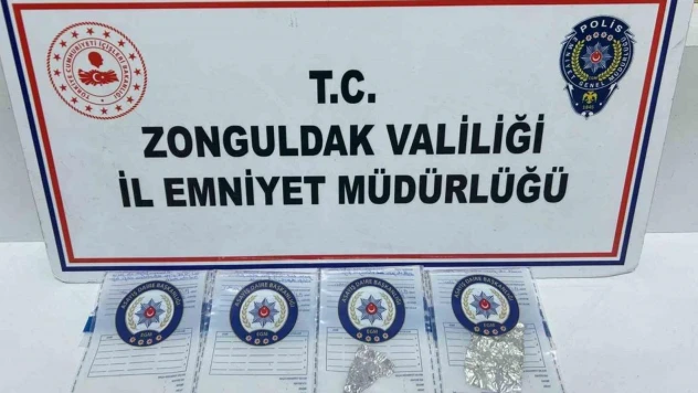 Zonguldak'ta uyuşturucu operasyonu: 1 tutuklu
