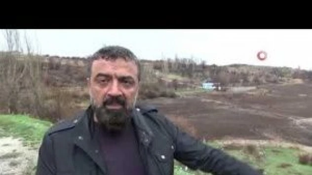 Malatya'da aşırı yağış dev kayaları yerinden oynattı!