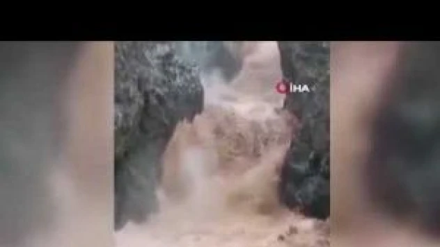 Sori Şelalesi taştı!