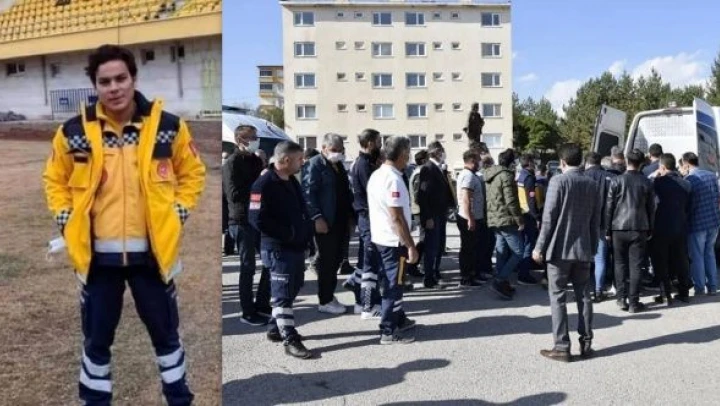 Hayatını kaybeden sağlık çalışanı törenle uğurlandı