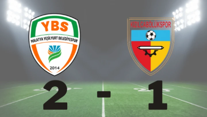 Kızılcabölükspor 1 - Malatya Yeşilyurt Belediyespor: 2