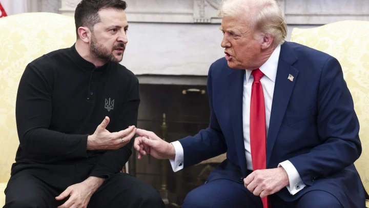 Trump, Zelenskiy'e, ''Sizden 20 kat büyük birine karşı savaş başlatıp sonra da insanların size füze vermesini umamazsınız ''