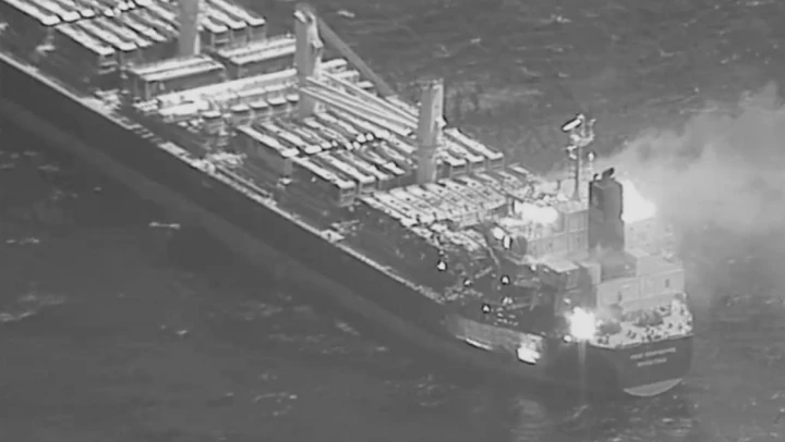 CENTCOM: 'Husilerin Kızıldeniz'de saldırdığı ticari gemide 3 kişi öldü, 4 kişi yaralandı'
