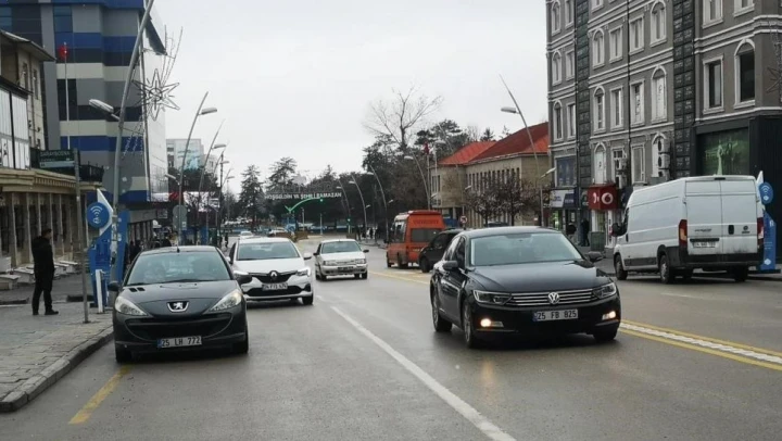 Erzurum'un araç varlığı 150 bin eşiğinde