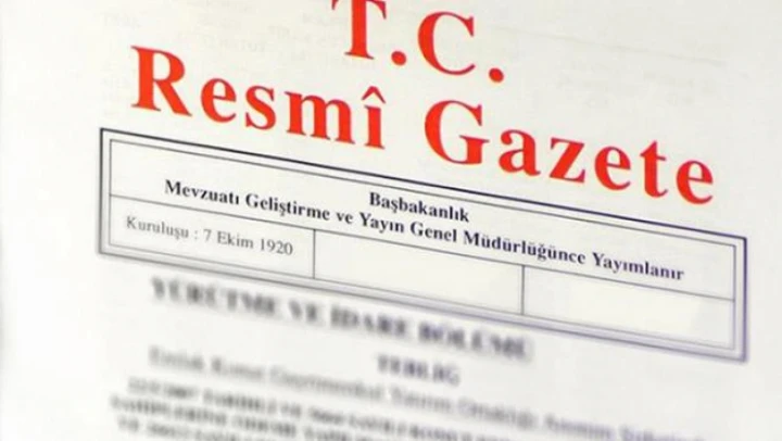 Hakim ve savcıların görevde yükselmelerine ilişkin kararlar Resmi Gazete'de