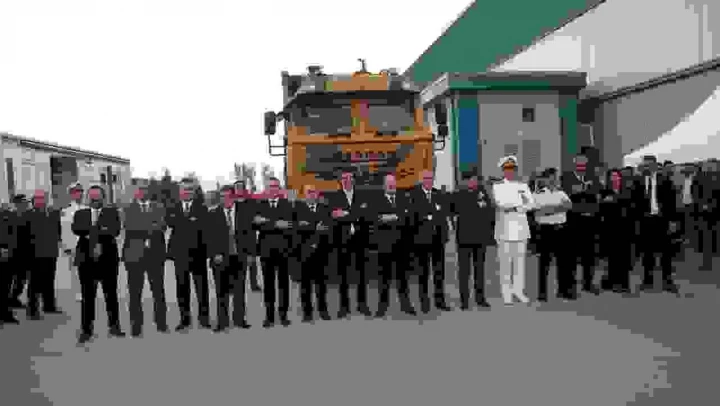 Konteyner taşıyıcı Derman'ın ikinci teslimatı Mersin'de yapıldı
