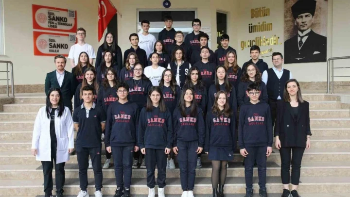 SANKO Okulları'nın 12 projesi TÜBİTAK bölge finallerine gidiyor