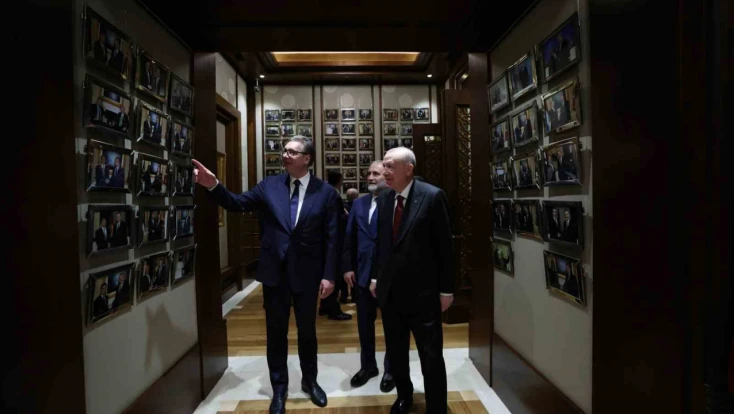 Erdoğan ve Vucic'ten Sırbistan ile ekonomik işbirliği mesajları
