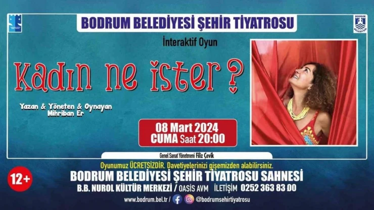 'Kadın ne ister?' oyunu sahneleniyor