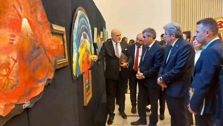 'Samsun'dan Cumhuriyet'e Yüzde 100 Resim Sergisi' TBMM'de