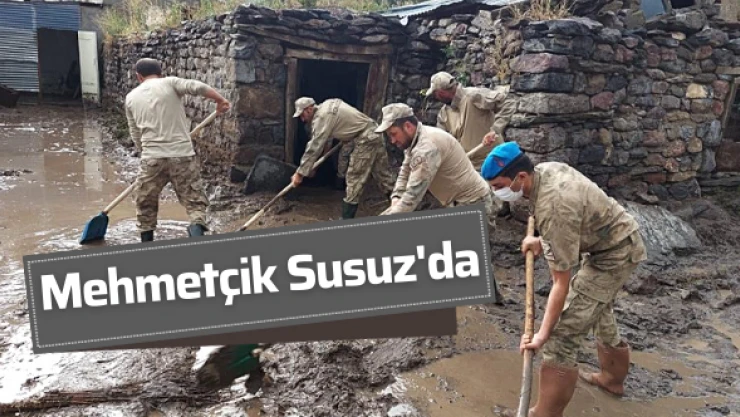 Jandarma Susuz için kolları sıvadı