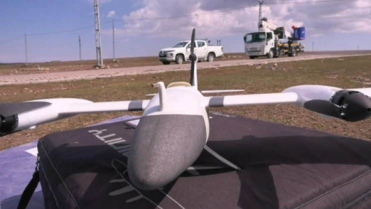 Elektrik kaçaklarını tespit için İHA'lar kullanılıyor