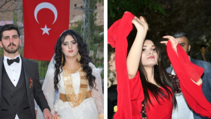 &quotTeröristler huzur bırakmamıştı şu an ay yıldızlı bayrak altında düğün yapıyoruz&quot