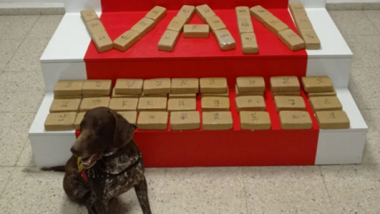 61 kilo eroin drone desteğiyle yakalandı